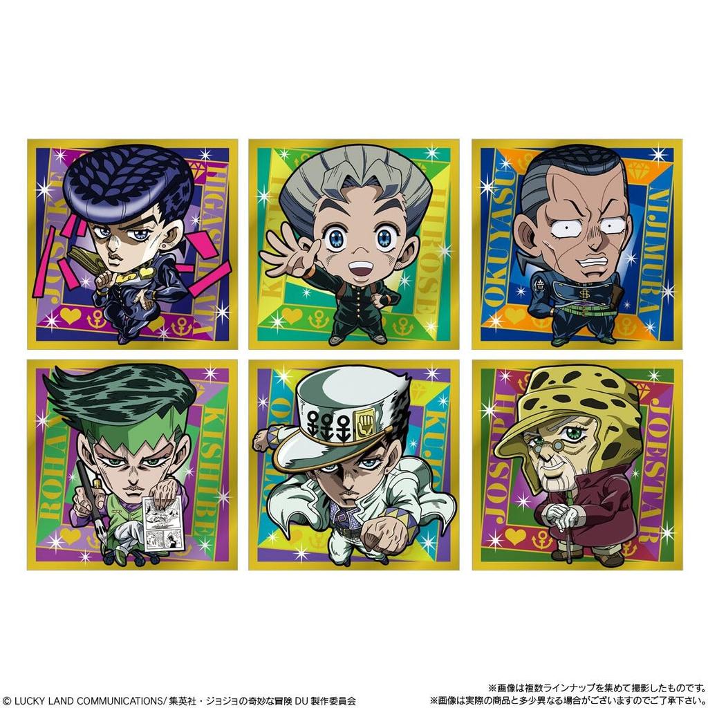 Niformation Bizarre Adventure Seal Wafers Is Unbreakable BOX JoJo's ~Diamond ACT2~ 20-piece (Candy Toy)