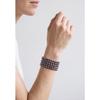 Bracelet - Pearls & Colors - Perle de Culture d'Eau Douce 3-4 mm Rondes - Perle Noire - Argent 925 - Qualité AAA+ - Femme
