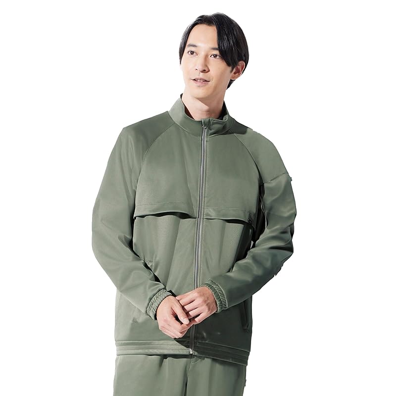 

[Unite] Dual use blouson fastener mesh lining No stuffiness Fashionable [Sweat absorption and quick drying/High