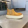 Herbst neue kurze Stiefel bequemer Schaft hässlich süß großer Kopf Persönlichkeit High-End xs