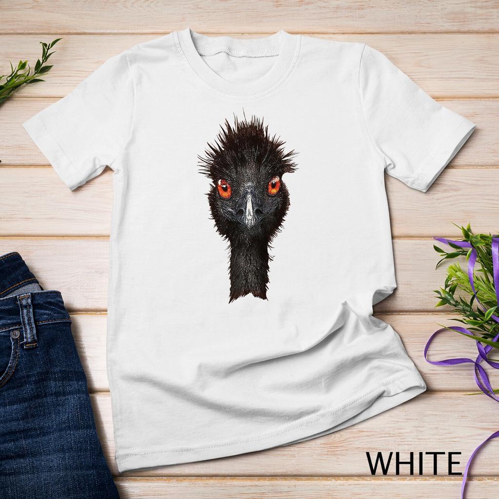 Funny Emu Bird - Cool Emu Illustration Premium Unisex T-shirt