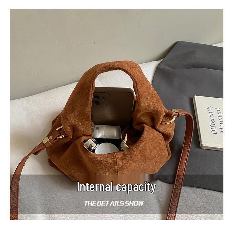 Women's Cloud Dumpling Bag - 2025 Fashion French Texture Shoulder & Crossbody Handbag