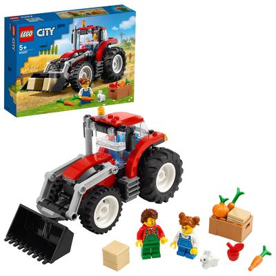 LEGO City Tractor Toy Present Birthday Block Educational Christmas Boys Girls Children 5 Years Old 6 Years Old 7 Years Old 8 Years Old City Building