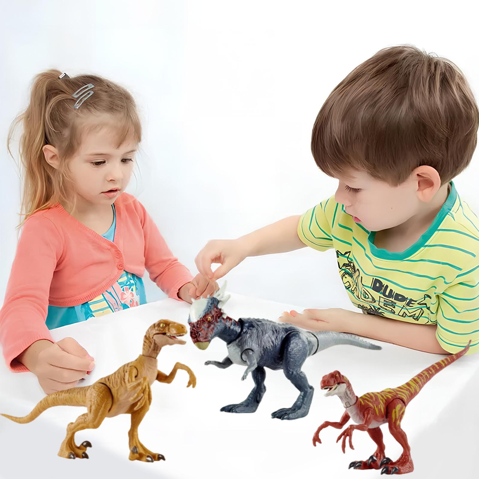 

Novelty Simulated Dinosaur Animals Model Figure Realistic Kids Interactive Toy One Size