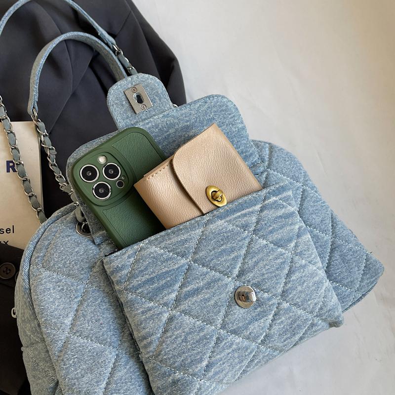 Damen Unterarm-Kettentasche Große Kapazität Leichte Tragetasche