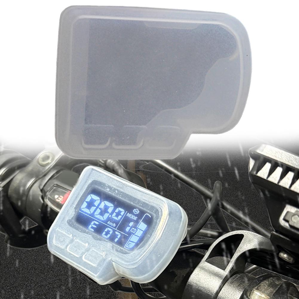 Miękkie silikonowe etui na wyświetlacz LCD EN06 do rowerów elektrycznych i skuterów