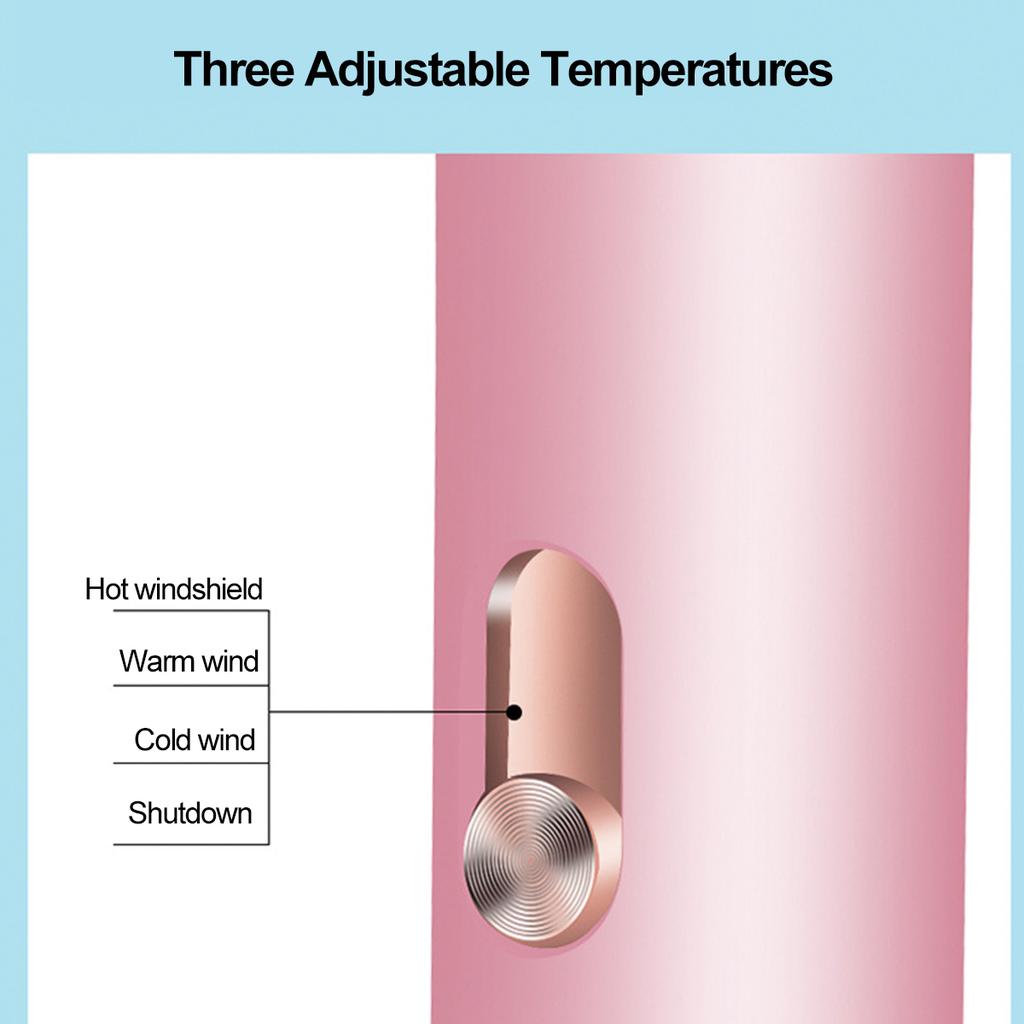 1600W Professional Salon Hair Dryer 2 In 1 Hot Air Brush Hair Dryers Negative Ionic Hair Blow Dryer Strong Wind Hot Dryer