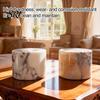 Pattern Marble Lamp Night Light Portable Touch Bedside Table Adjustable Lighting Modes LED Rechargeable Cordless Ambient for Bedroom Office Desk