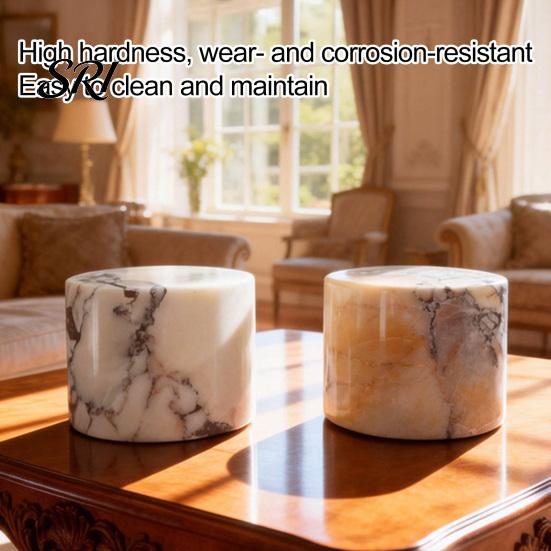 Pattern Marble Lamp Night Light Portable Touch Bedside Table Adjustable Lighting Modes LED Rechargeable Cordless Ambient for Bedroom Office Desk