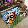 Powerpuff Girls Action Carpet For Playroom Bedroom Living Room Sofa Home Decorkids Game Area Rug Nonslip Floor Mat