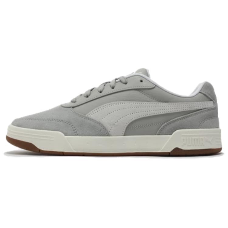 Puma C-Skate Trendy Sports Low-Top Skate Shoes Men Sneakers Gray White 403145-02