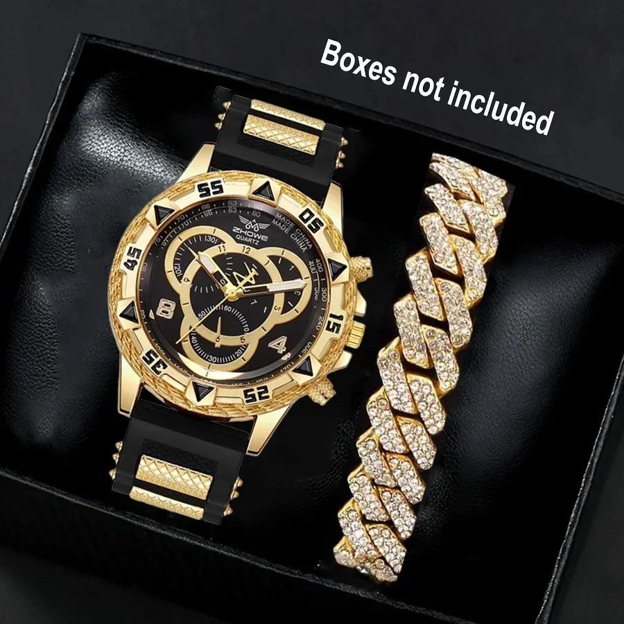 Fashion Men Stainless Steel Watch Luxury Quartz Wrist Watch Business Watches Man Clock Male Bracelet Wristwatch