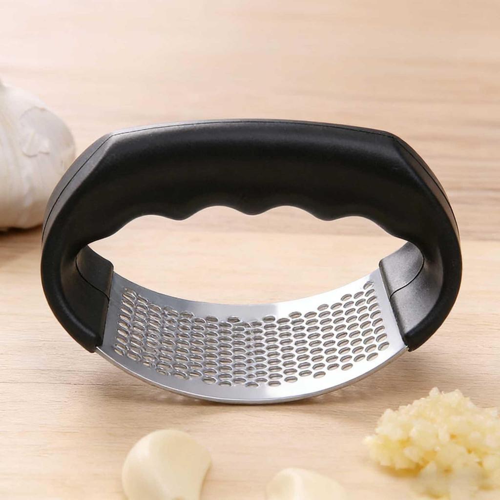 Stainless Steel Portable Garlic Press & Masher