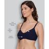 Lyra Women' Cotton Non Padded Wire Free Seamless Bra