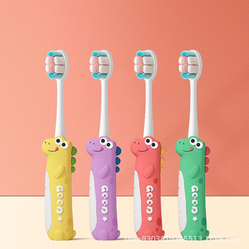 Dětský kreslený zubní kartáček s měkkými štětinami (Věk 3-12)