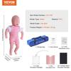 Infant CPR Training Manikin, Heimlich Maneuver and Cardiopulmonary Resuscitation (CPR) Practice, Professional Infant Airway Obstruction Training