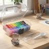 Clip Closure Fuse Beads Organizer Large Capacity Craft Storage Tool Box  DIY