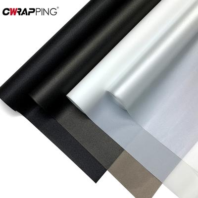 Car Stickers Matte Window Film Frosted Privacy Decorative Film Electrostatic Adsorption Frosted Self Adhesive Sticker for Car