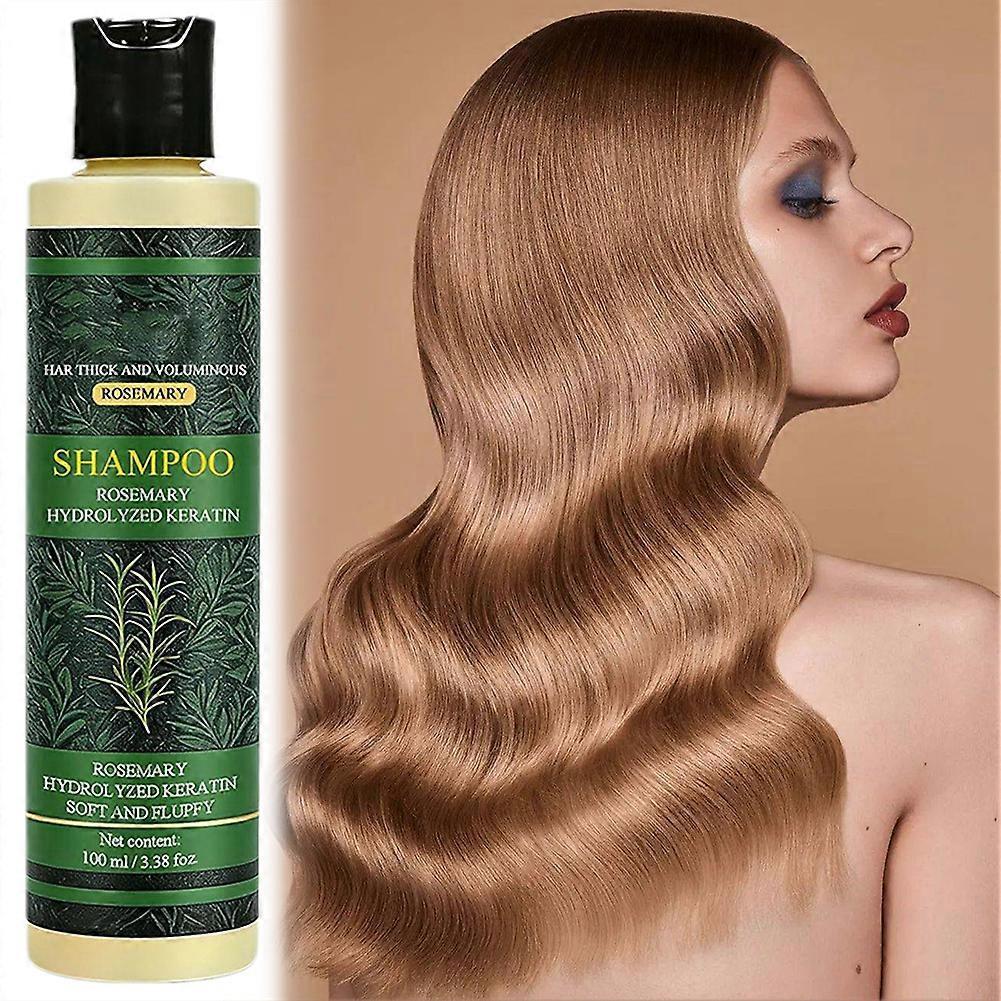 Organic Rosemary Hair Growth Shampoo for Thickening & Strengthening, Promotes Healthy Hair Growth for Men & Women