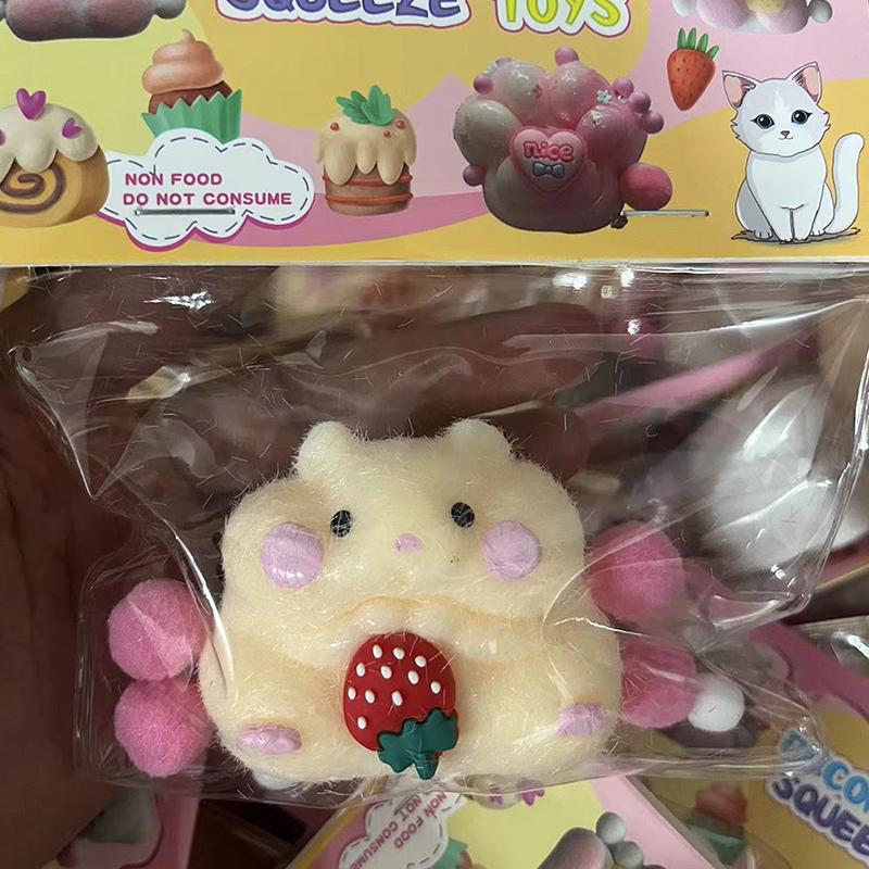 1 шт. Большой сквиши Oreo для стола, ручная работа, силиконовый сквиши для снятия стресса, игрушка моти таба, сквиши, непоседа, игрушка для щипания печенья 5CM жёлтый