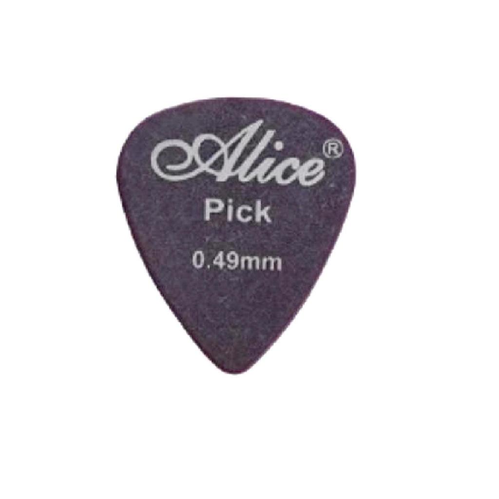 Alice Delrin Anti-Slip Fast Rebound Matte Guitar Pick for Acoustic, Electric, and Bass Guitars.