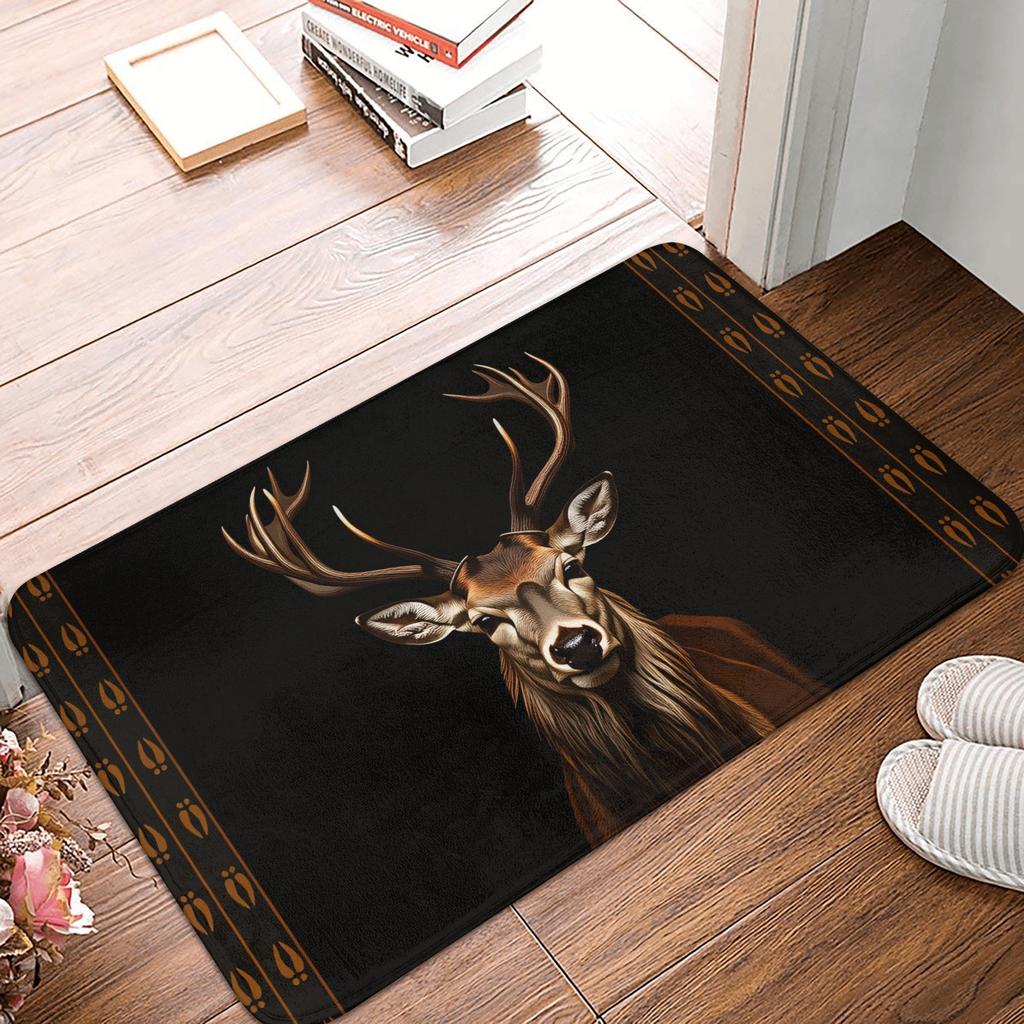 Cute Peacock Pattern Modern Style Front Floor Door Entrance Mats Outdoor Bath Kitchen Doormat Bedroom Carpet Rug
