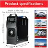 8KW Diesel Air Heater 12V, Low Noise Parking Heater, All-in-One Portable Diesel Heater with Remote Control and LCD for Car, Bus,