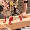 4Pack 3/4" Wood Gluing Pipe Clamp Set Heavy Duty Cast Iron Bar Clamps Workbench Pipe Clamps for Metalworking, Woodworking