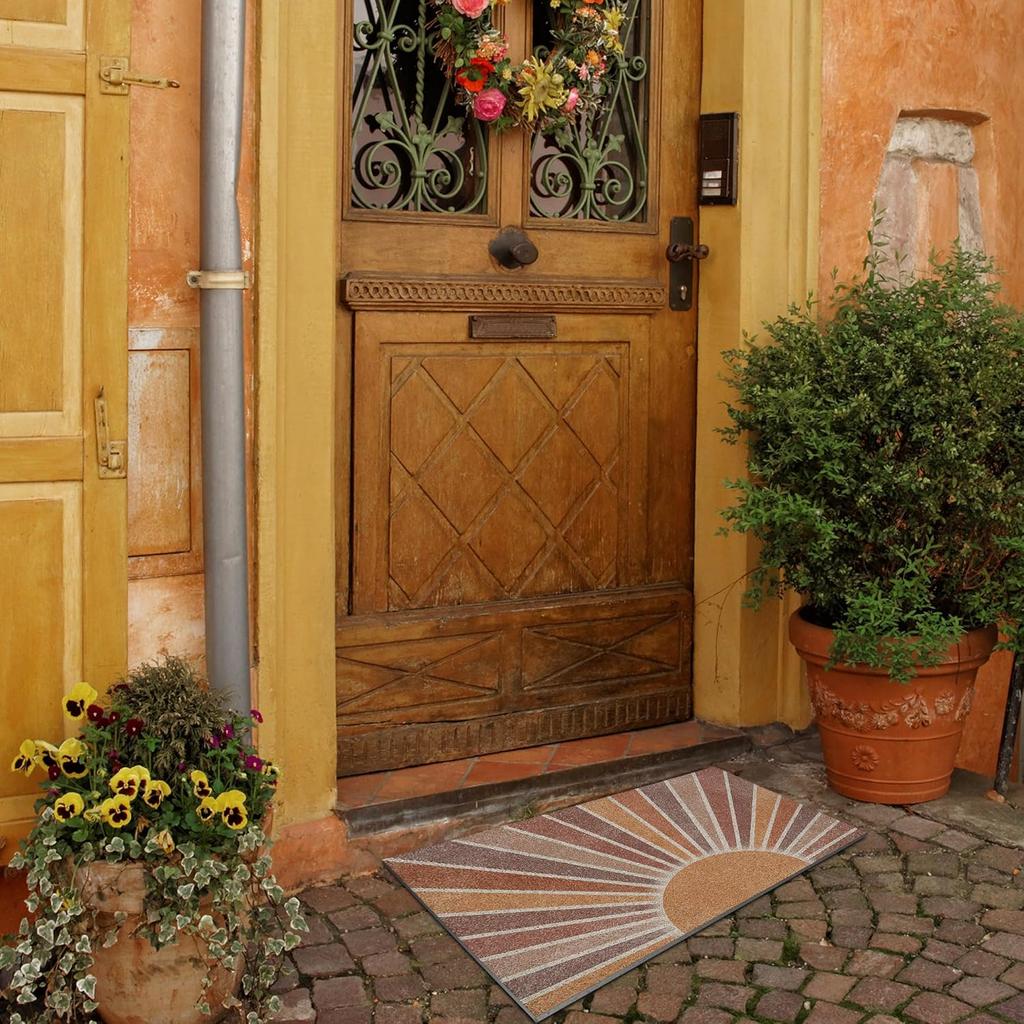 Welcome Mat Boho Door Mat Welcome Mats for Front Door Doormat 17x30 Inch Indoor Entrance Welcome Matt Outdoor Mats for Front Door Doormat Outdoor