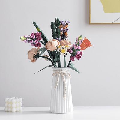 Einfache Keramikvase im europäischen Stil Hydroponische Vase Ins Style Home Dekoration Moderne Dekoration Vase Raumdekoration