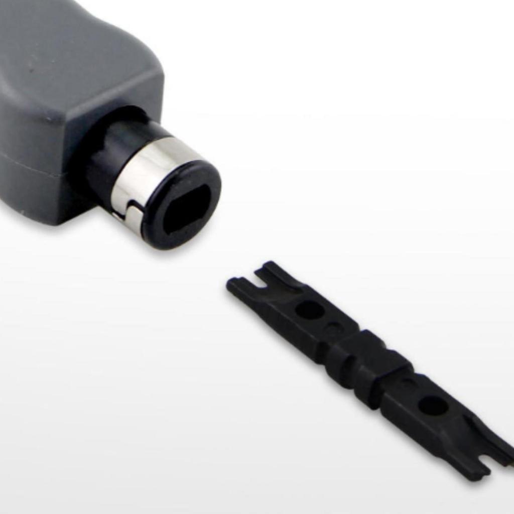 Non-Slip Cable Punch down Tool Long-Lasting with Reversible