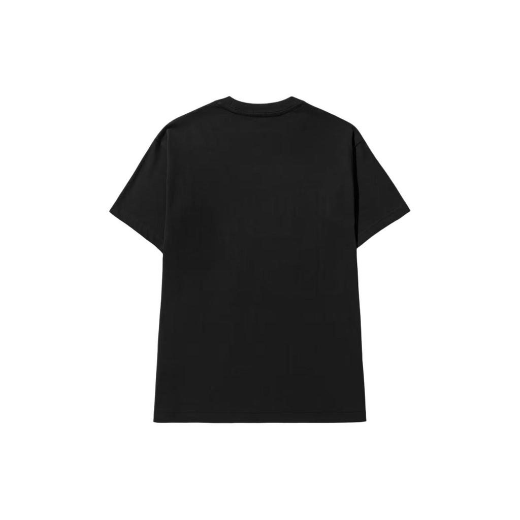 Nike T Shirts Men's Black Crew Neck Moderate Straight Fit DX5827-010