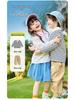 100% Cotton Dudu Home Kids Polo T-Shirt - Spring Arrival: Long Sleeve Boys & Girls