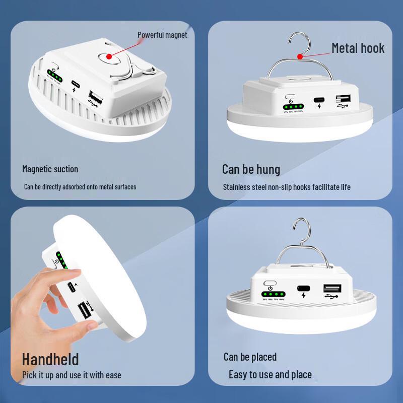 HEIXIE Rechargeable Outdoor Camping & Stall Light