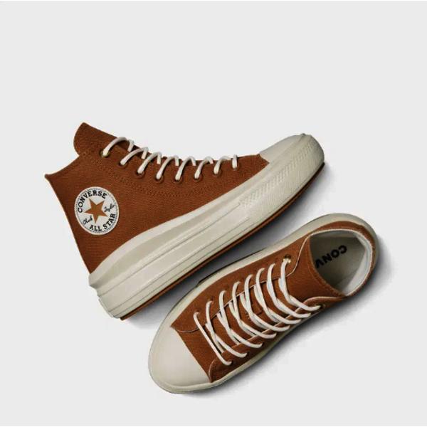 Converse Lightweight High Canvas Platform Sneakers Brown A12997c