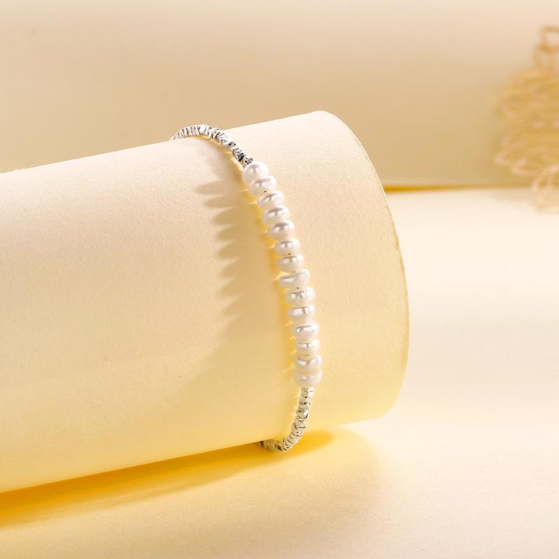 A Few Baroque Pearl Bracelets Women's Light Luxury Niche Exquisite High Sense Internet Celebrity Beads Bracelet Jewelry