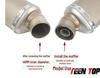 Compatible Exhaust Pipe for Yamaha R3, R6, R15, Kawasaki Ninja 250, 400, Duke 200, RC 390