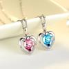 Trendy 925 Sterling Silver Heart Pendant Necklace for Women – Perfect Valentine's, Birthday, or Wife Gift