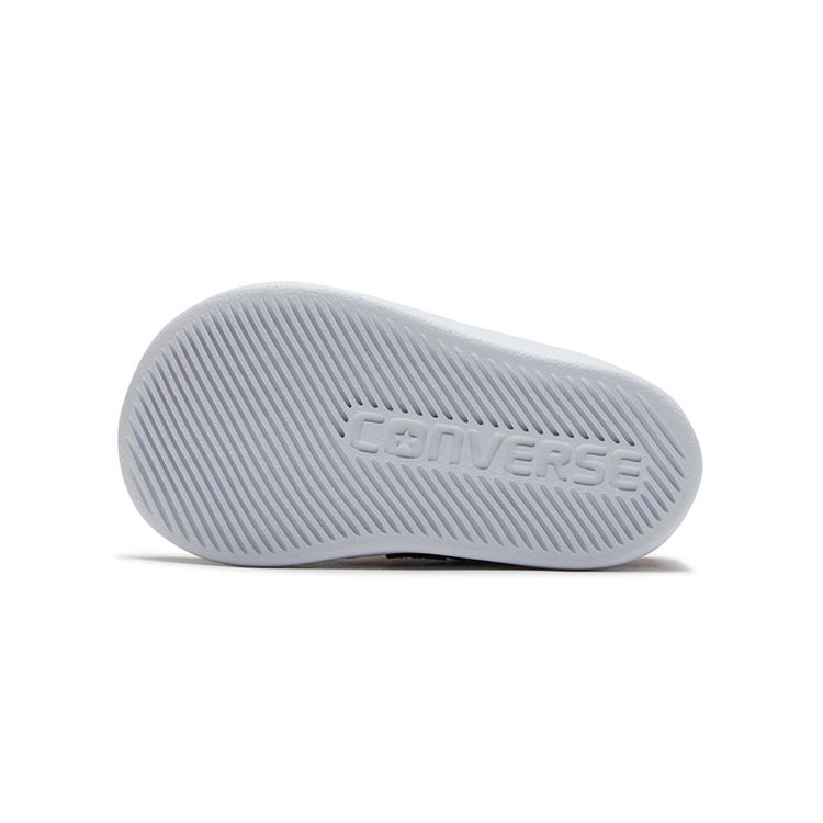 Converse Star Court 2V Velcro Low Top Walker Shoes Baby Shoes Black Red 766485C