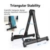 A-Frame Foldable Guitar Stand Adjustable Guitar Support Bracket Guitar Display Holder  Household