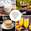 RuiChy Coffee Set of Pure Linen Cone Paper Washable and Easy To for and Cafe Use Filters, 3, Filters, Reusable, Clean, Home, Office,