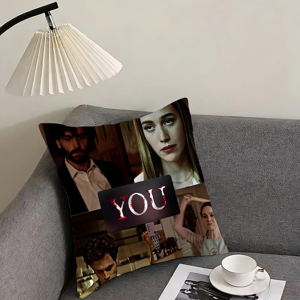 

YYou Joe Love Quinn TV Cushion Cover Pillowcase Ultra Soft Skin Friendly Fabric Cloud Like Comfort Concealed Zipper 30x30cm