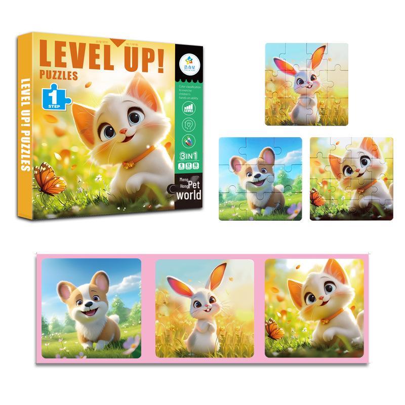 Magnetic Puzzle for Toddlers: Educational Toy for Ages 1-6, Boys & Girls