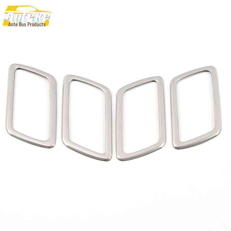 Förvaringslåda för dörrkant i rostfritt stål & dekorativt klistermärke för Equinox