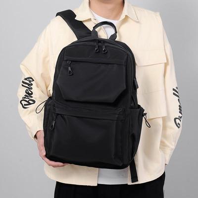 Zaino per Laptop Durevole e Resistente all'Usura - Grande Capacità per Uomo e Donna, Business Casual, Opzione Logo Personalizzato