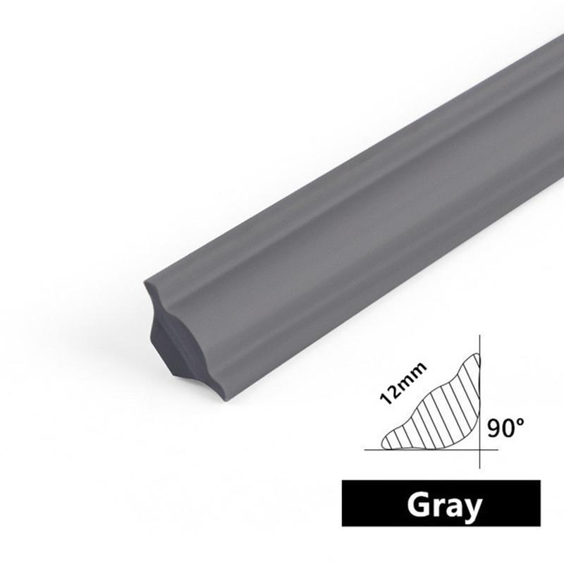 5M 3D Foam Ceiling Decor Edge Strip Corner Line Sticker Waterproof Self Adhesive Living Room Border Corner Beautification Line