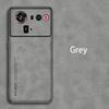 Retro Leather Skin Feel Case For ZTE Nubia Z80 Ultra Z80Ultra Shockproof Matte Silicone Soft Case Cover