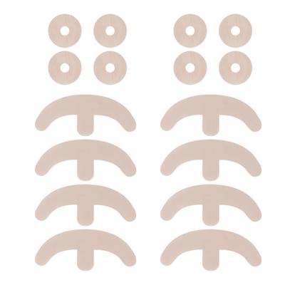 8PCS Chest Scar Patch 8PCS Nipple Patch Silicone Skin Scars Reduction Removal Tape for Bust After Surgery