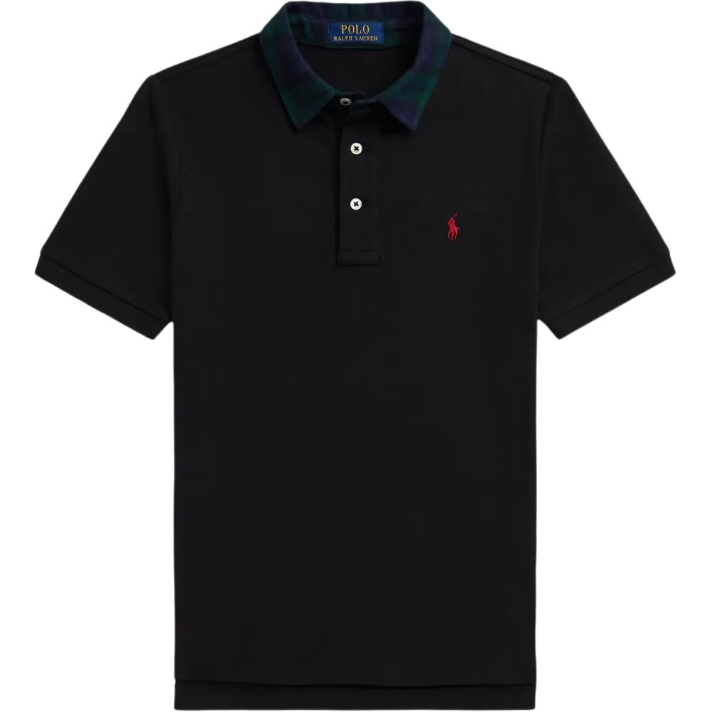 

Polo Ralph Lauren Polo Shirt FW25 Embroidered Button Short Sleeve Kids Kids tops 323981301-001 XL