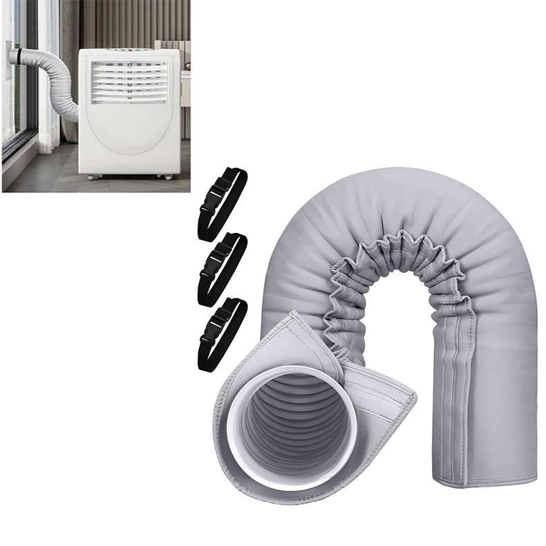 Portable AC Hose Insulation Sleeve, Portable  Conditioners Insulated Hose Cover Wrap, Fit 5 & 5.9 In Diameter Exhaust Hose, Easy Installation